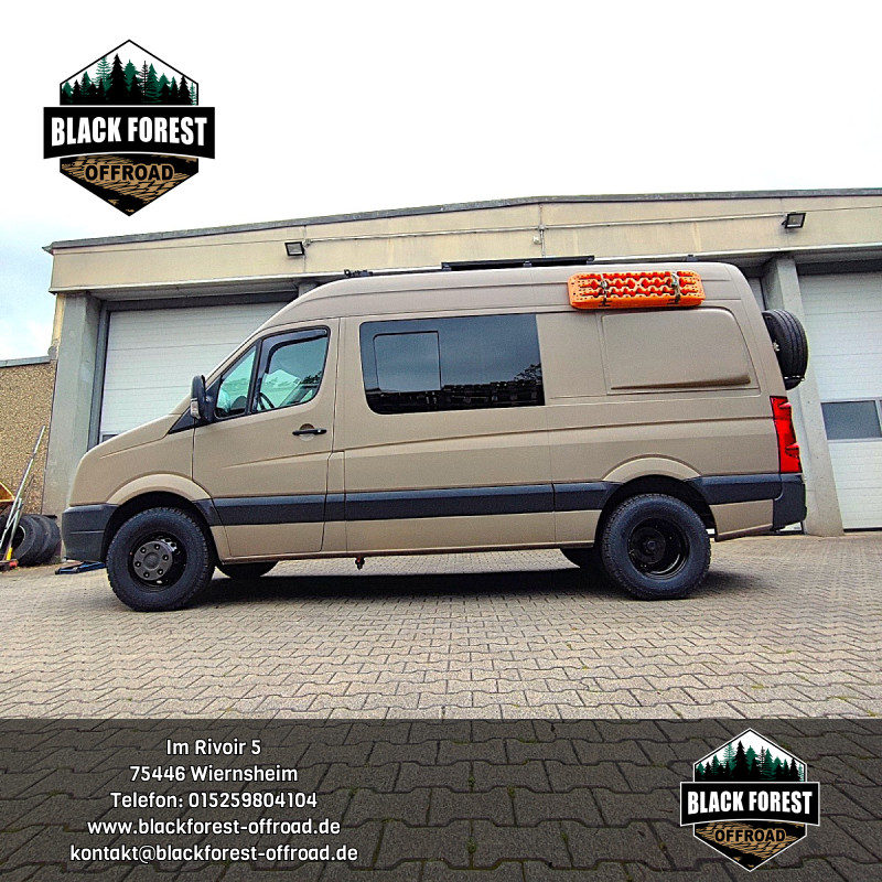 215/85R16 Offroad Zwillingsbereifung/ Volkswagen Crafter 2E 5t – Bild 2
